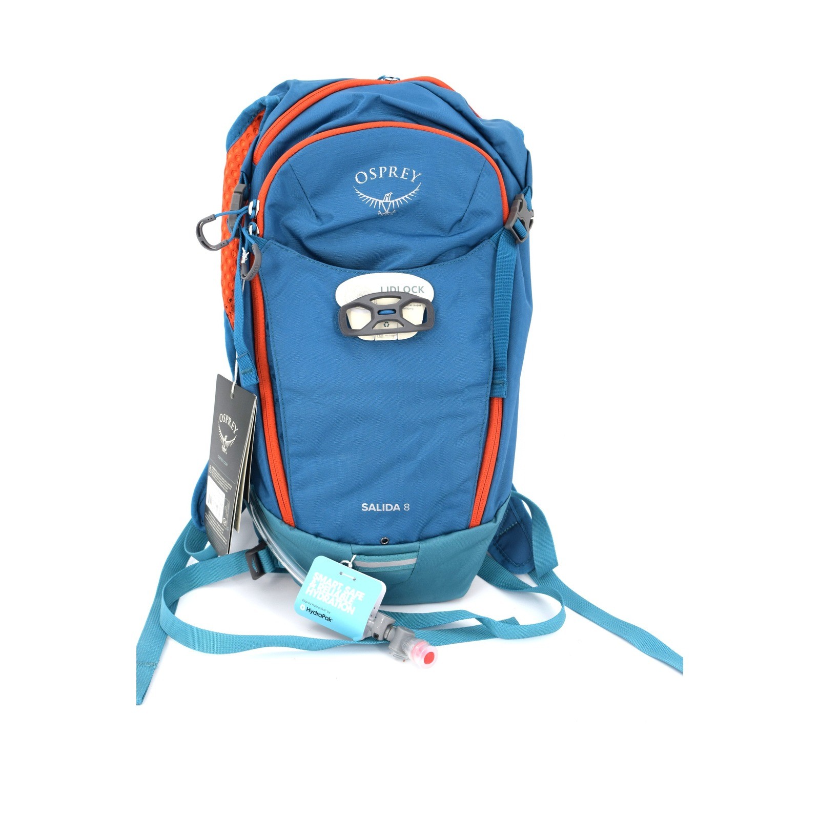 Osprey Salida 8 Hydration Backpack Womens OS Blue NEW Bike Hiking Daypack