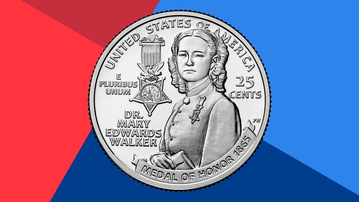2024 American Women Quarters DR. MARY EDWARDS WALKER    P D & S