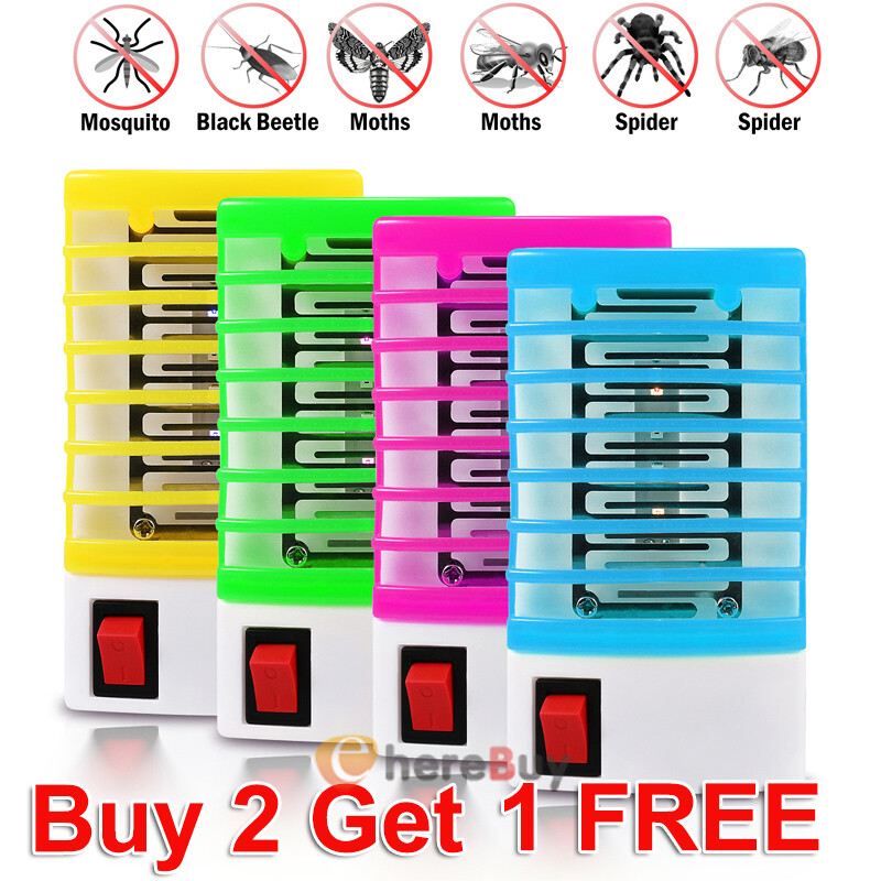 Bug Zapper, Fruit Flies Trap, Electric Mosquito & Fly Zapper/Killer Wall Plug in