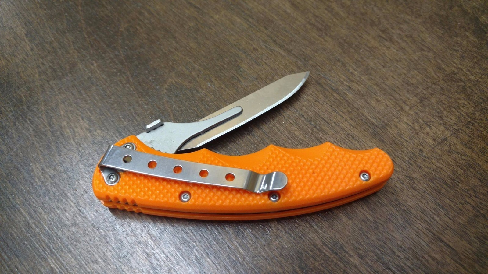 Wiebe Monarch Wicked Sharp FOLDING Scalpel Knife with 3 Replacement Blades WIEBE