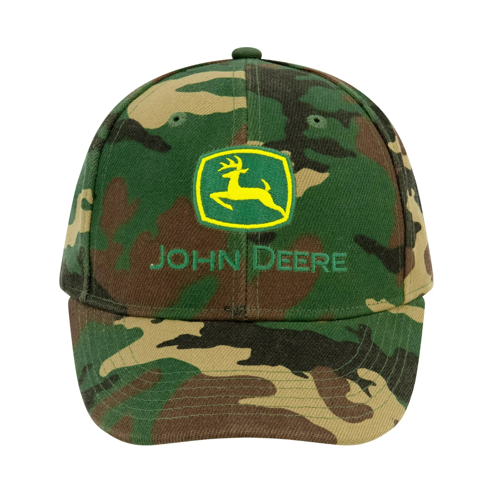 John Deere Youth Boy's Camo Trucker Hat Baseball Cap One Size New with Tags