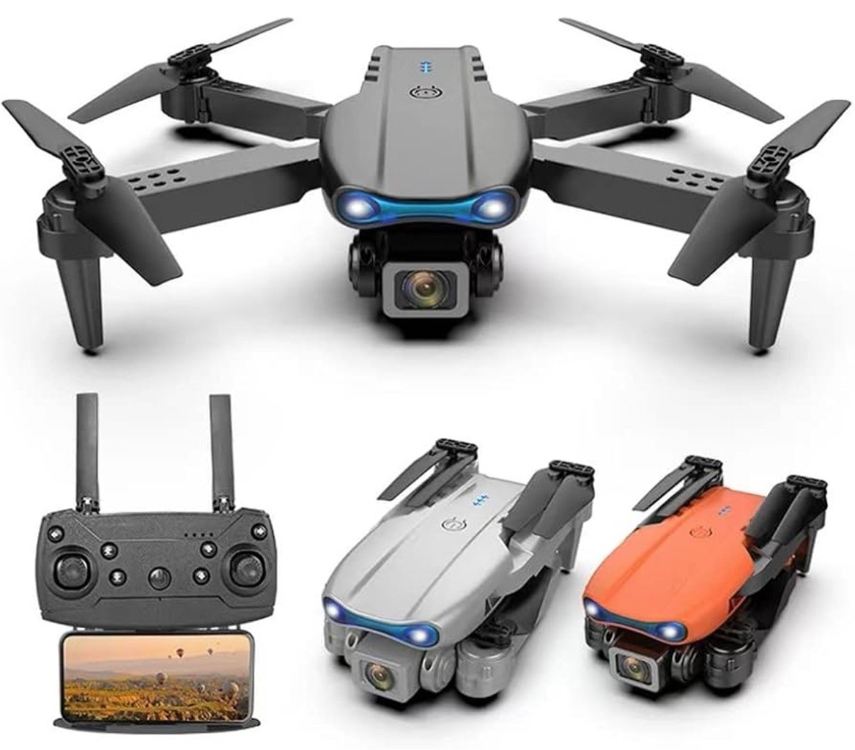 E99 K3 Pro Drone HD 4K Camera Double Folding RC Quadcopter NEW