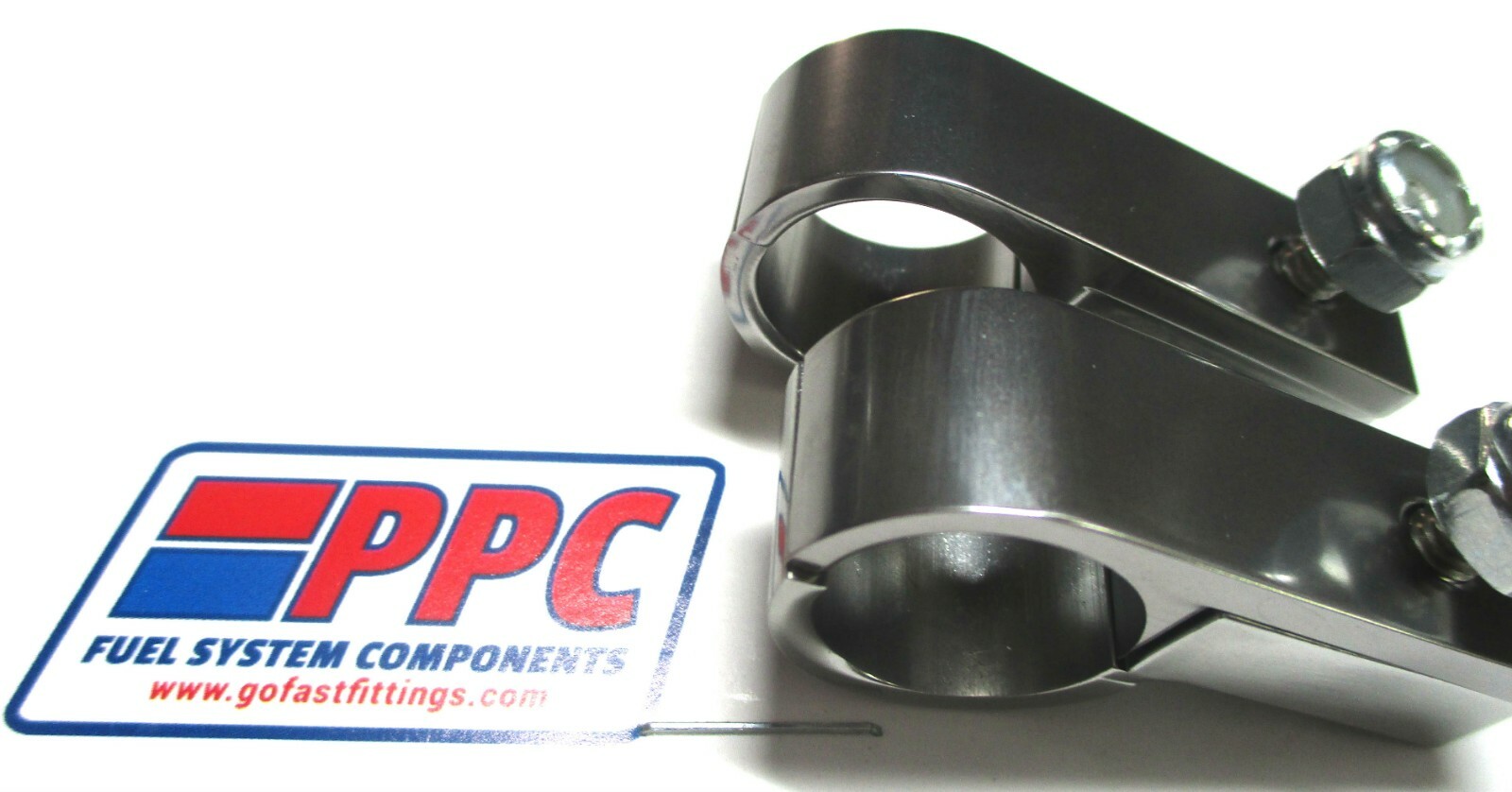 0.945 inch  ID Show Polished  Titanium Line Mounting  P Clamp Fits most-12 hose