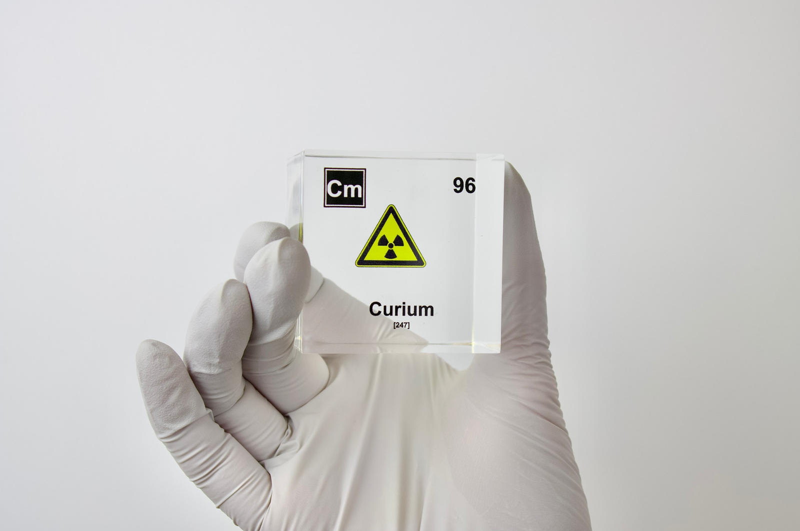 Curium Element Cube