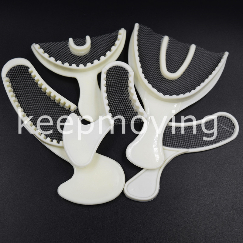 10 Kits 50 Pcs Dental Disposable Impression Bite Registration Tray Trays 5 Style