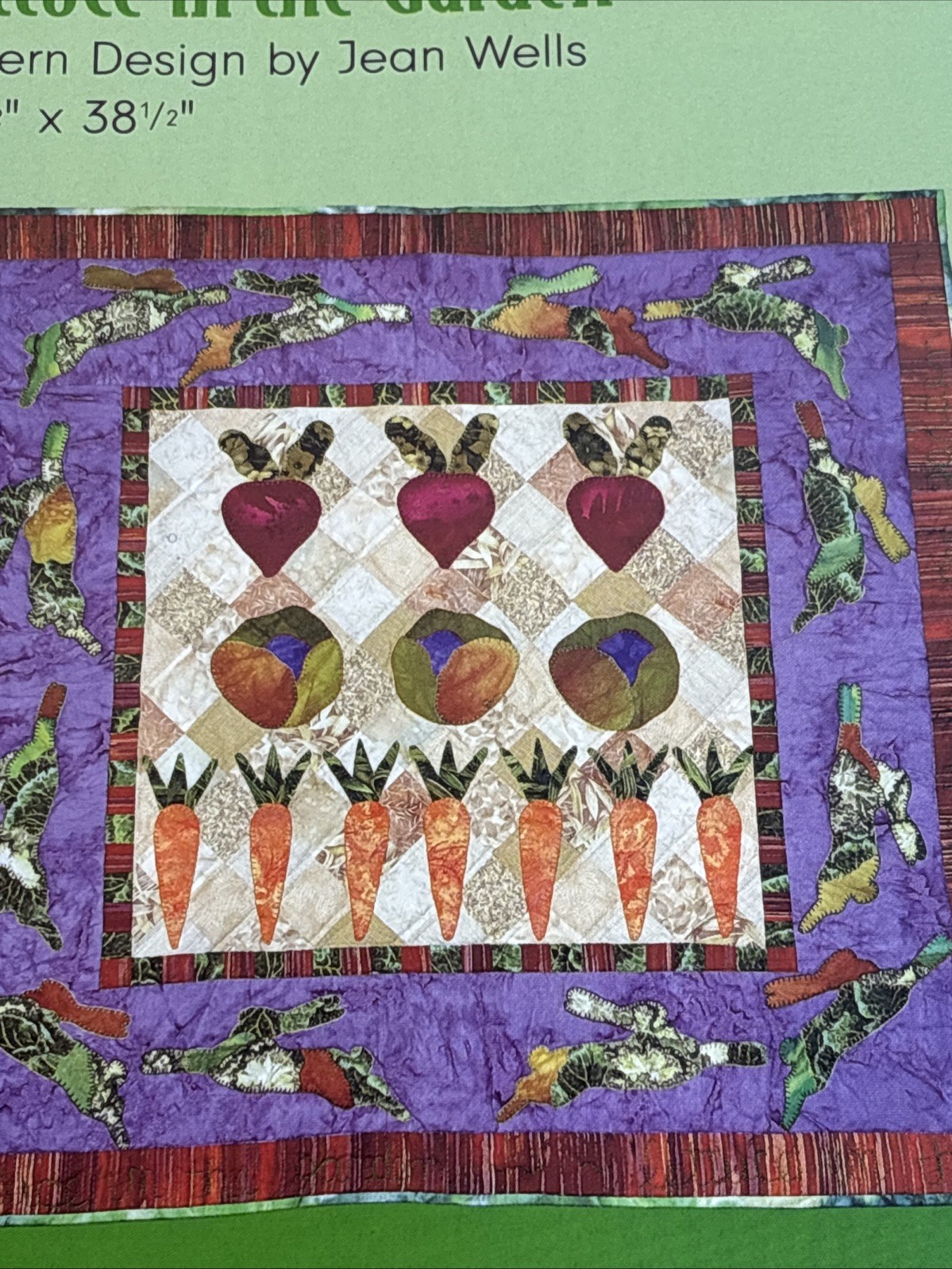 Lettuce In The Garden by Jean Wells Quilt Pattern