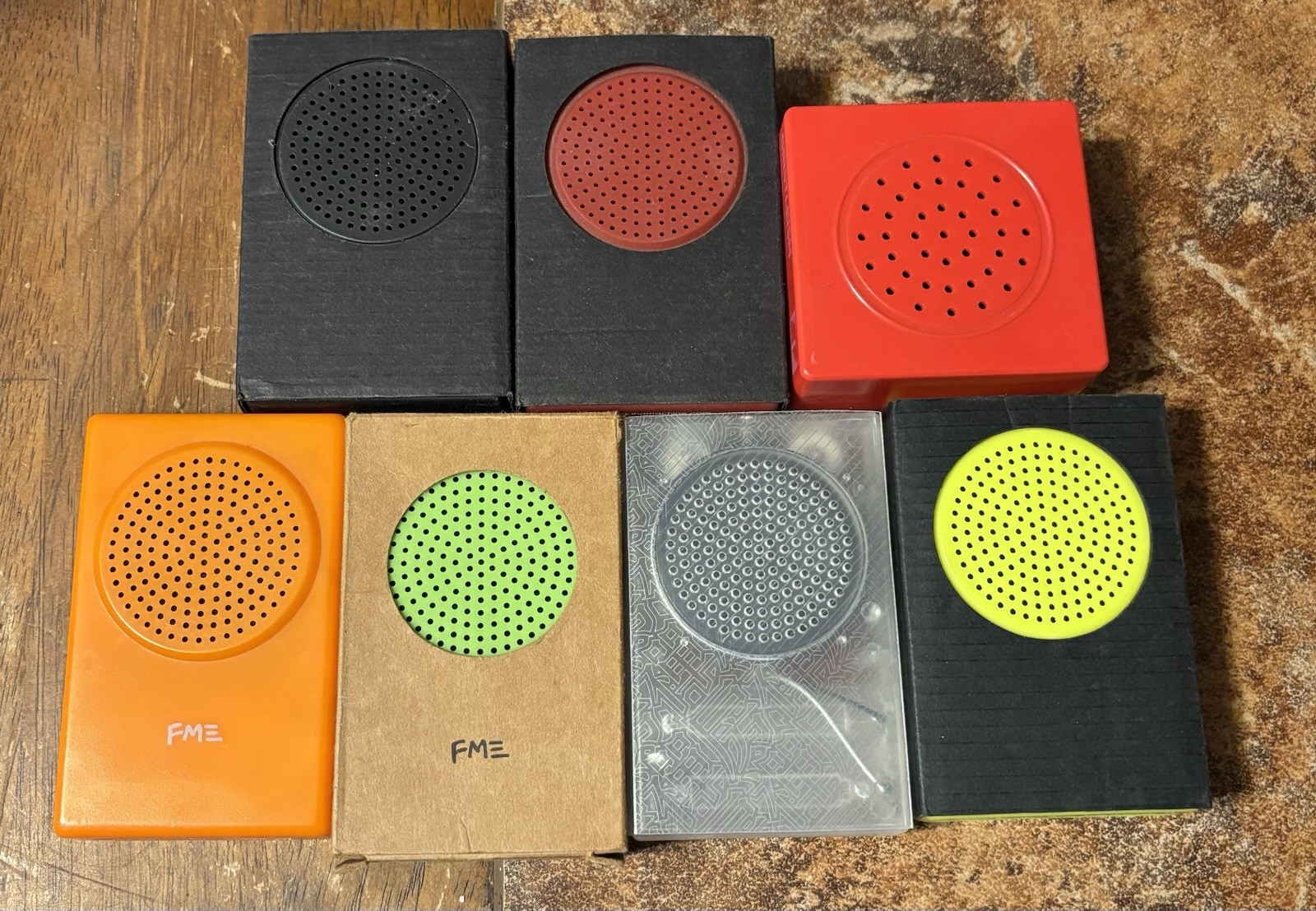 FM3 - Buddha Machine Lot Of 7 Throbbing gristle Phillip Glass 1 2 3 4 5