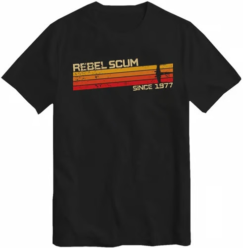 Rebel Scum 1977 Iconic Movie Quote T-Shirt Gift Top
