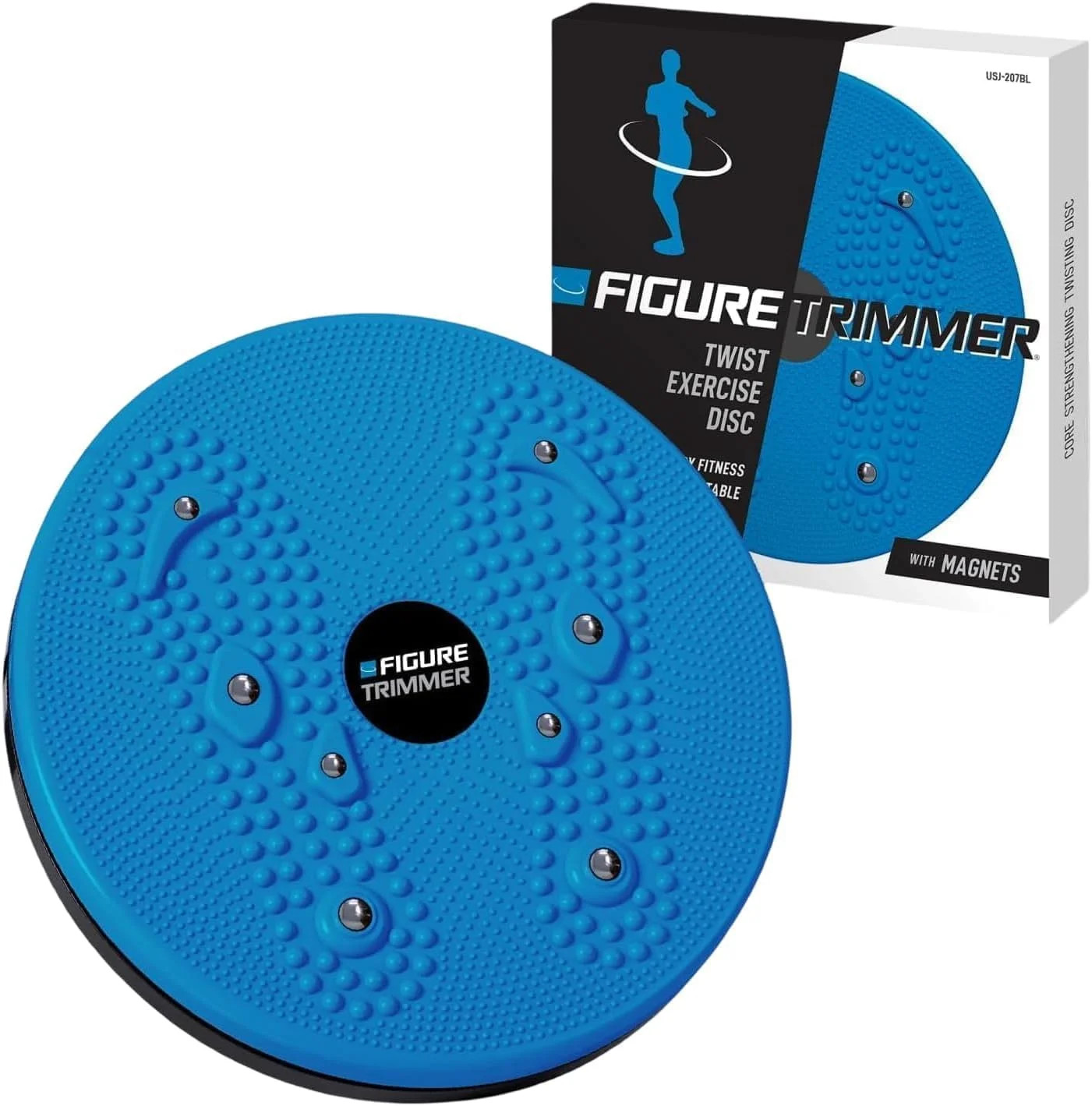 Ab Twister Board for Exercise Waist Twisting Disc Acupressure Nodes