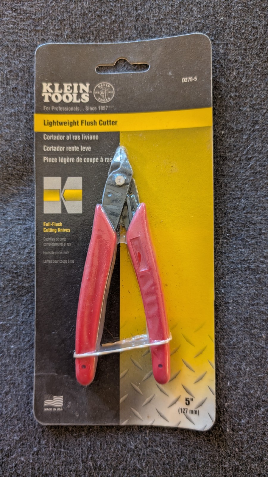 Klein Tools Lightweight Flush Cutter