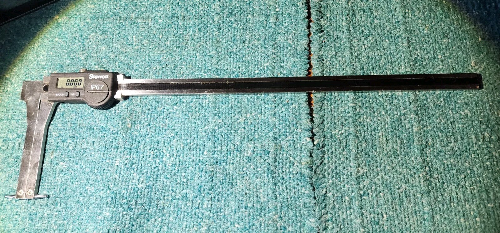 Vintage Starrett 5006BZ-14/350 Electronic Digital Caliper, 0 To 14 Inches! Nice!