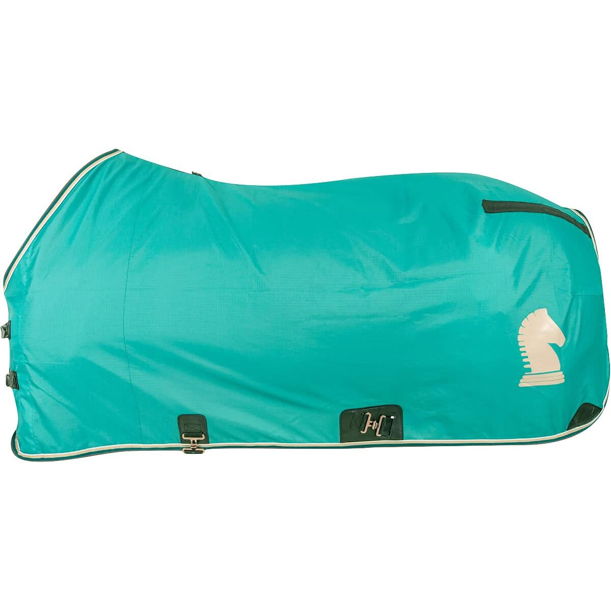 CLASSIC EQUINE Classic Turquoise Stable Sheet with Open Front (CENS22TQ)