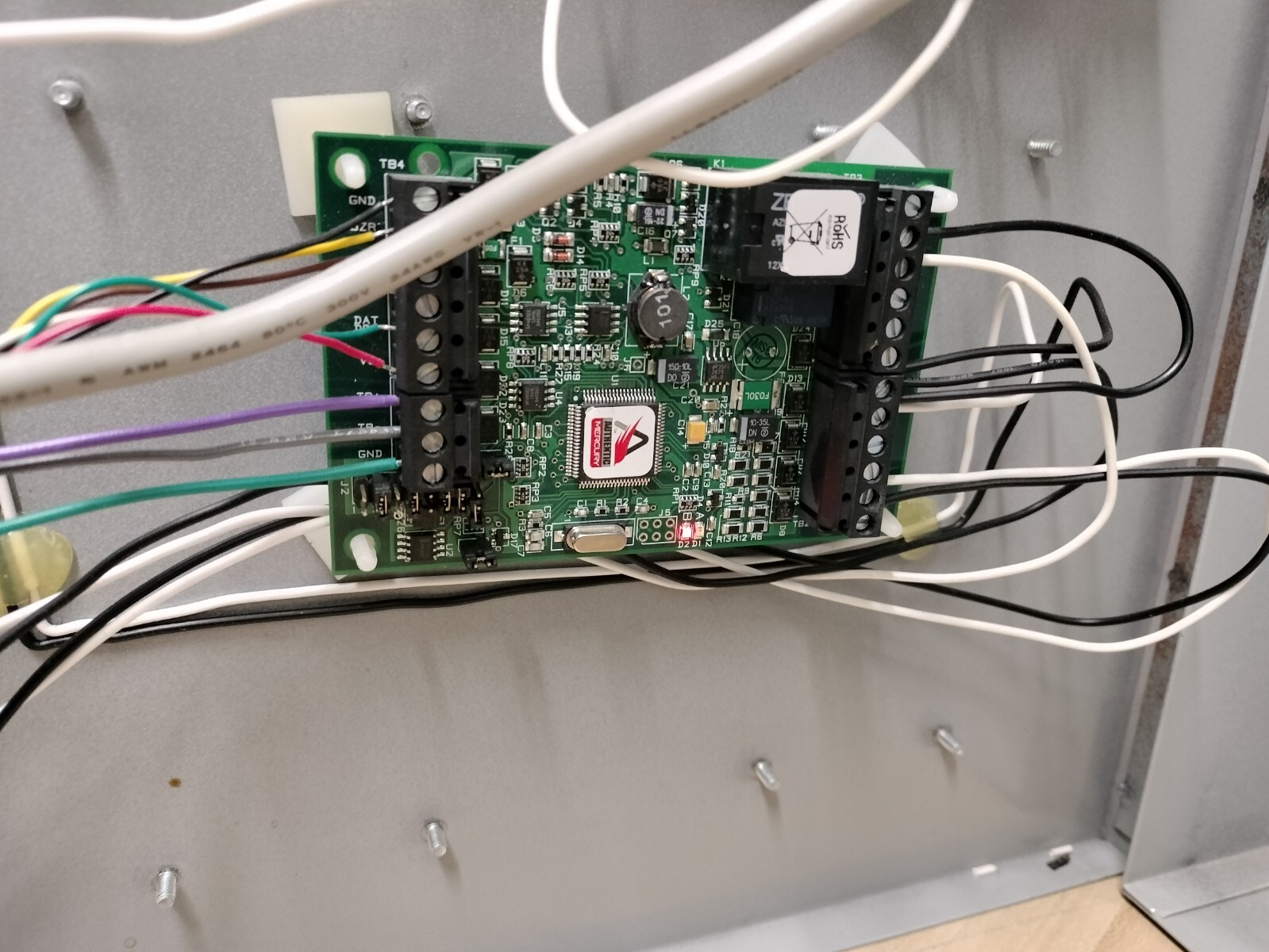 LENEL LNL-AL600ULX-4CB6 Access Control Power Supply Panel Enclosure w/ MODULES