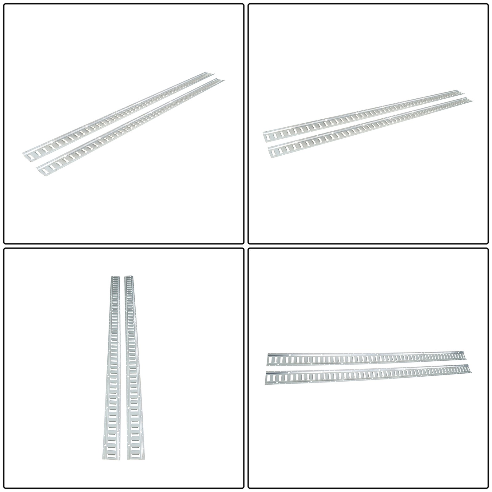 LABLT 8' E Track Tie-Down Trailer Kit High Quality Galvanized For Vans Trucks