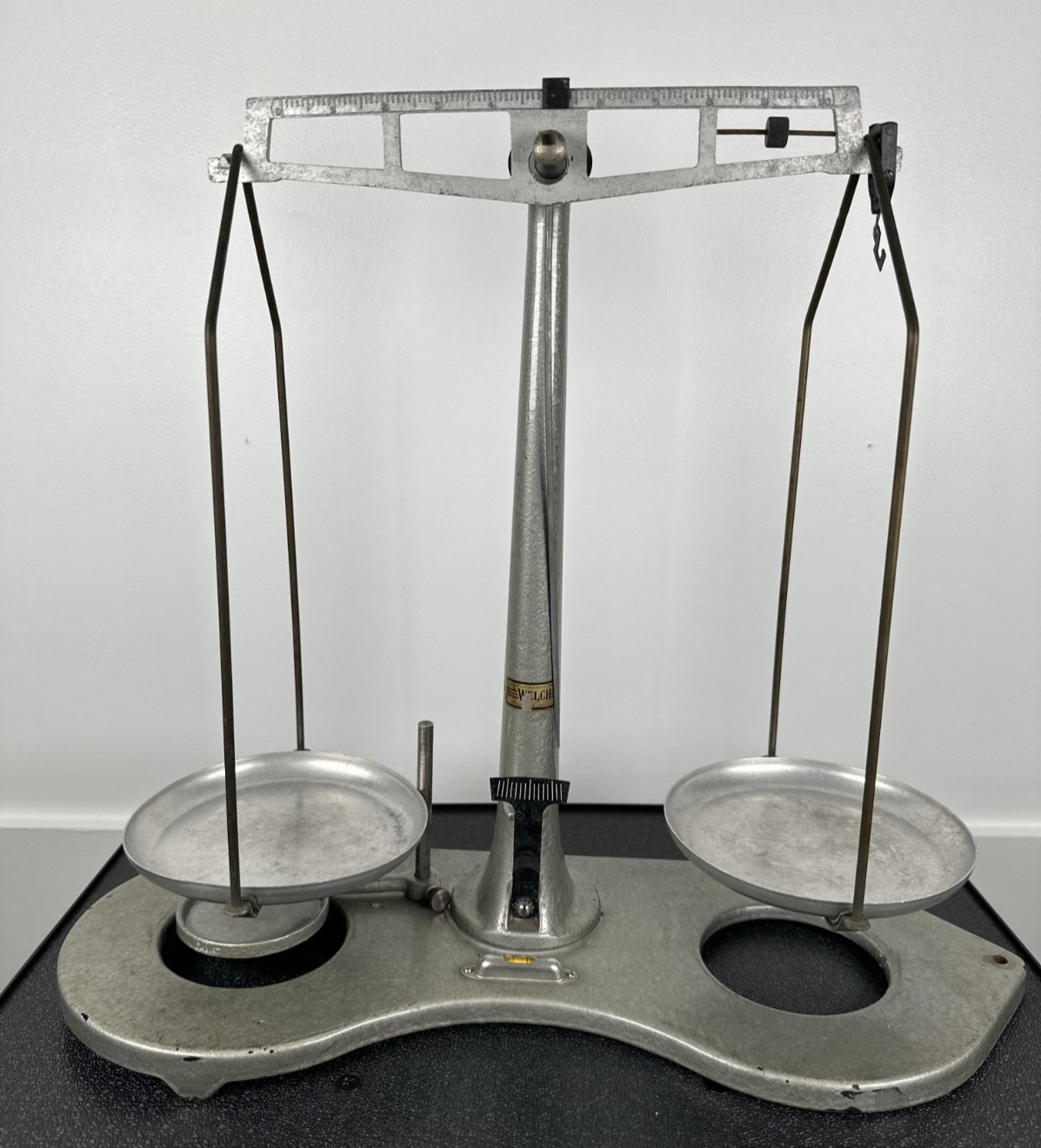 Vintage Welch Scientific Co Double Pan Balance Scale Lab Apothecary DisplayDecor