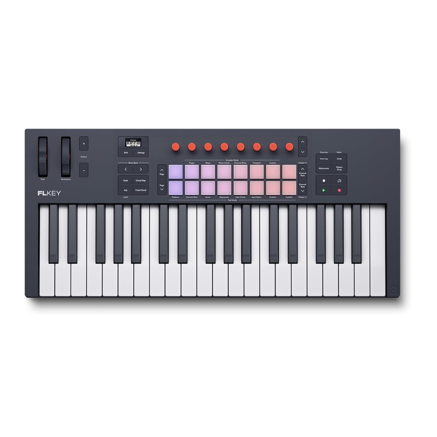 Novation FLkey 2 3737-Key MIDI Keyboard Controller for FL Studio with RGB Pads