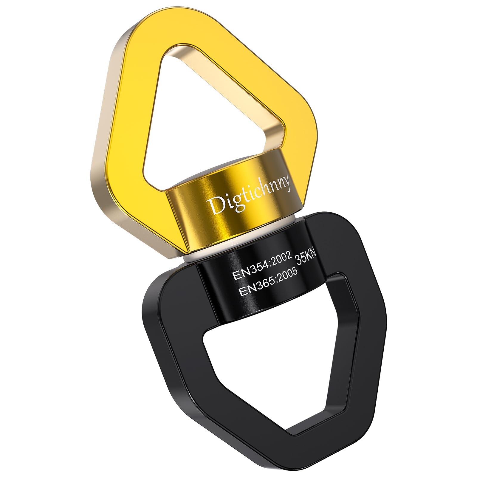 Swing Swivel, 35KN Safety Rotational Device, Swing Spinner for Web Tree Swing...