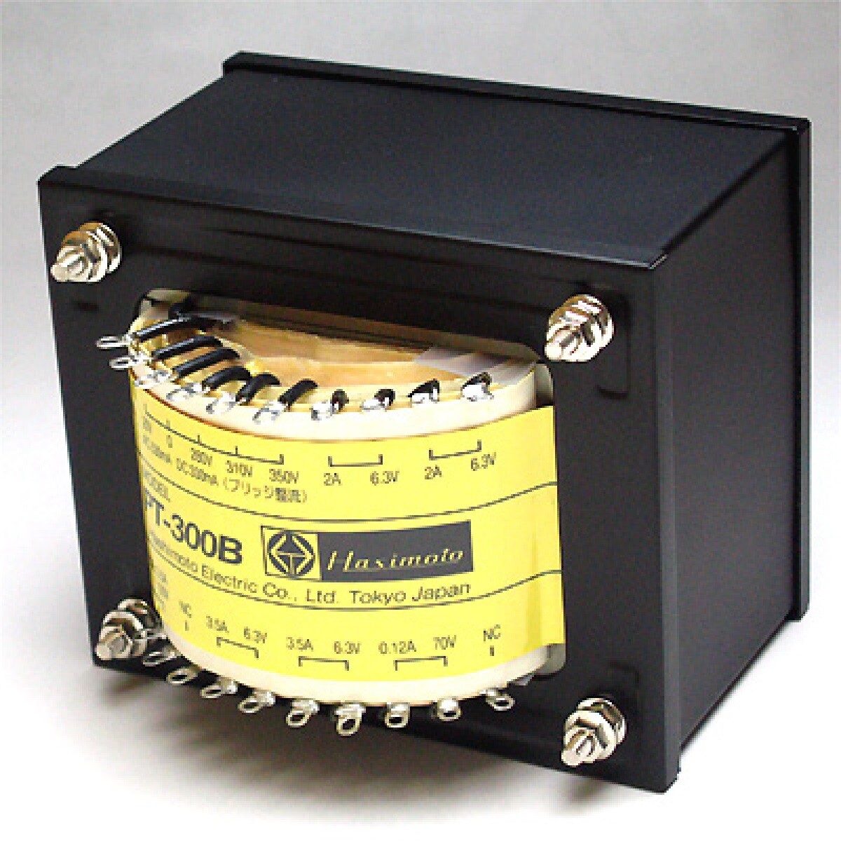 Hashimoto Power Trans. PT-300BV 220V /280,310,350V for KT-88, KT66,EL34, 6L6GC