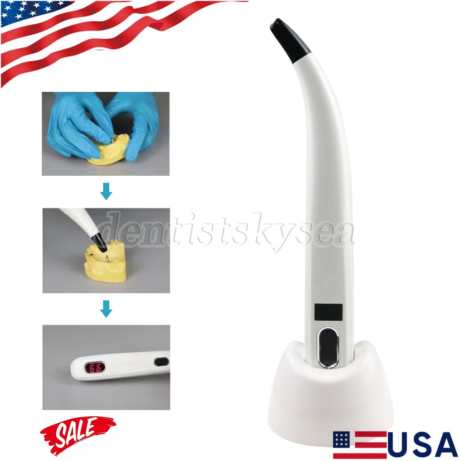 Monitor Osseointegration RFA Inplant Stability Measurement Test Unit US Dental