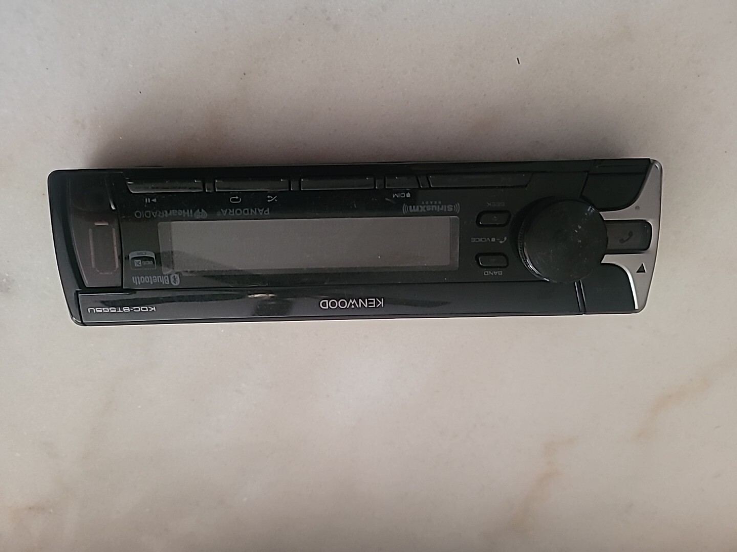 KENWOOD Faceplate Tested- Guaranteed To Work.FREE SHIPPING. KENWOOD KDC-BT585U.