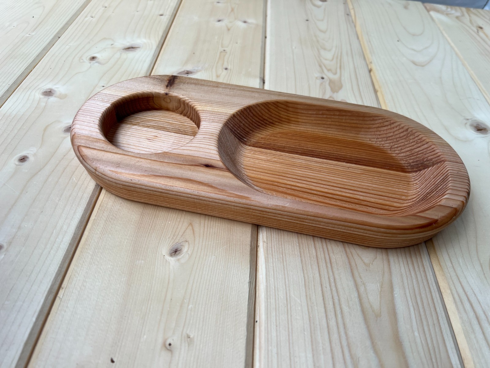 Sauna Snack Tray with Cup Holder/Beer or Kvas Holder/Handcrafted Sauna/Wooden