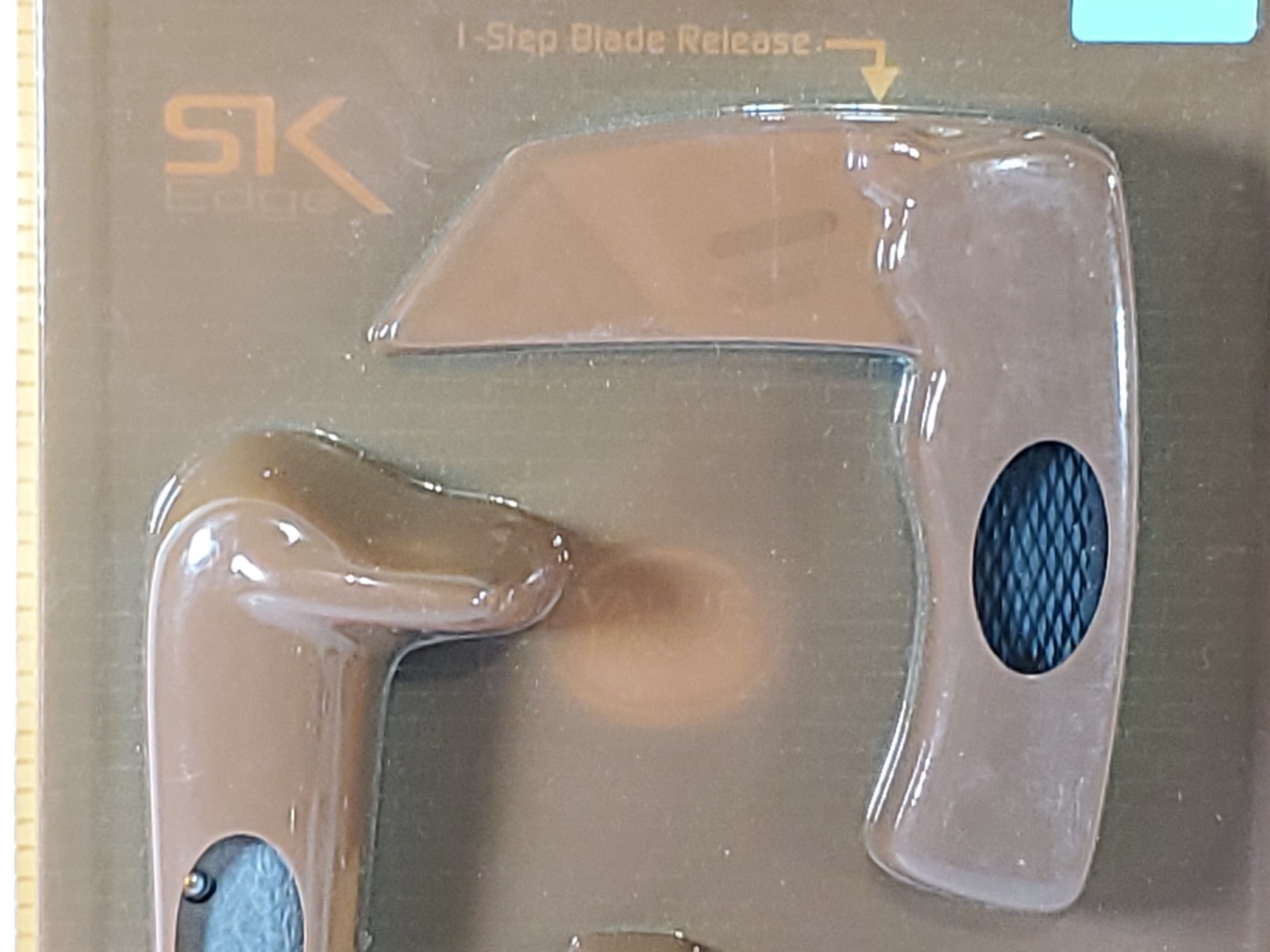 SK Edge Rubberized Hawkbill Utility & Flexi-Light Flashlight Value Pack NOS READ
