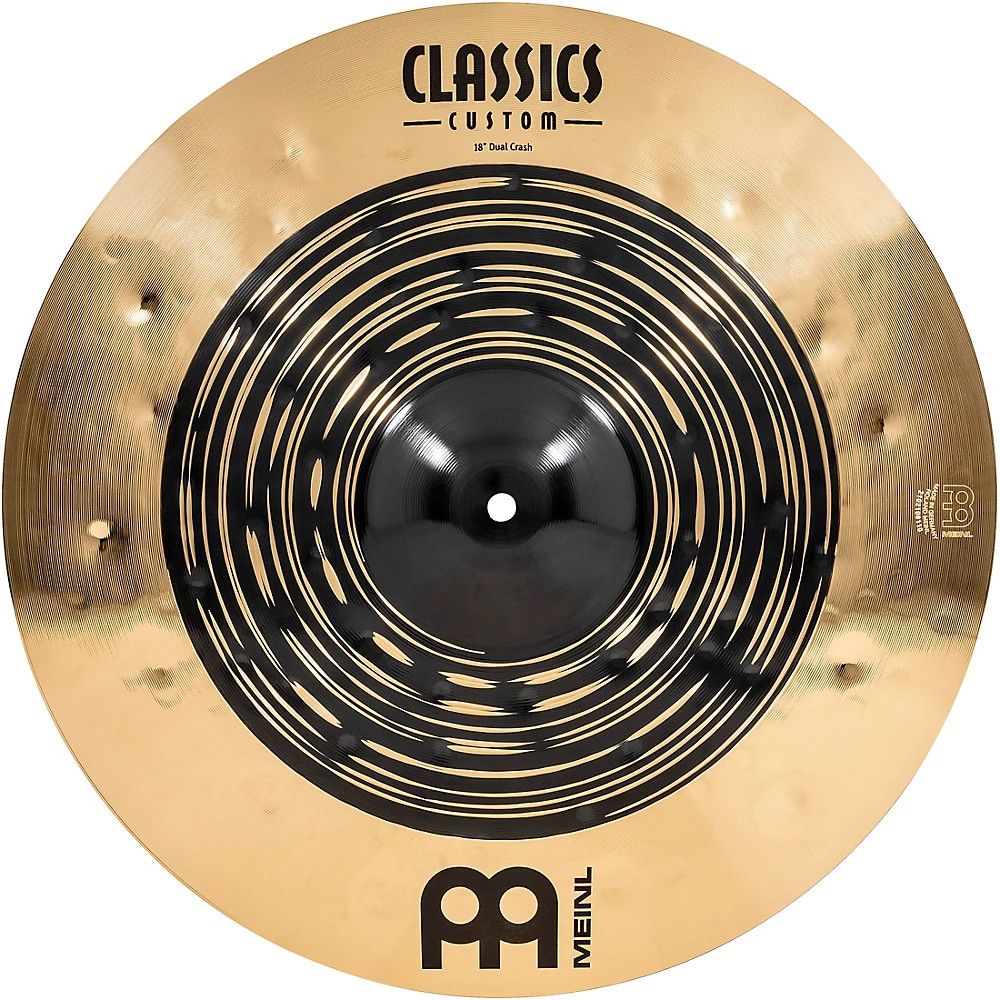 MEINL Classics Custom Dual Crash Cymbal 18 in.