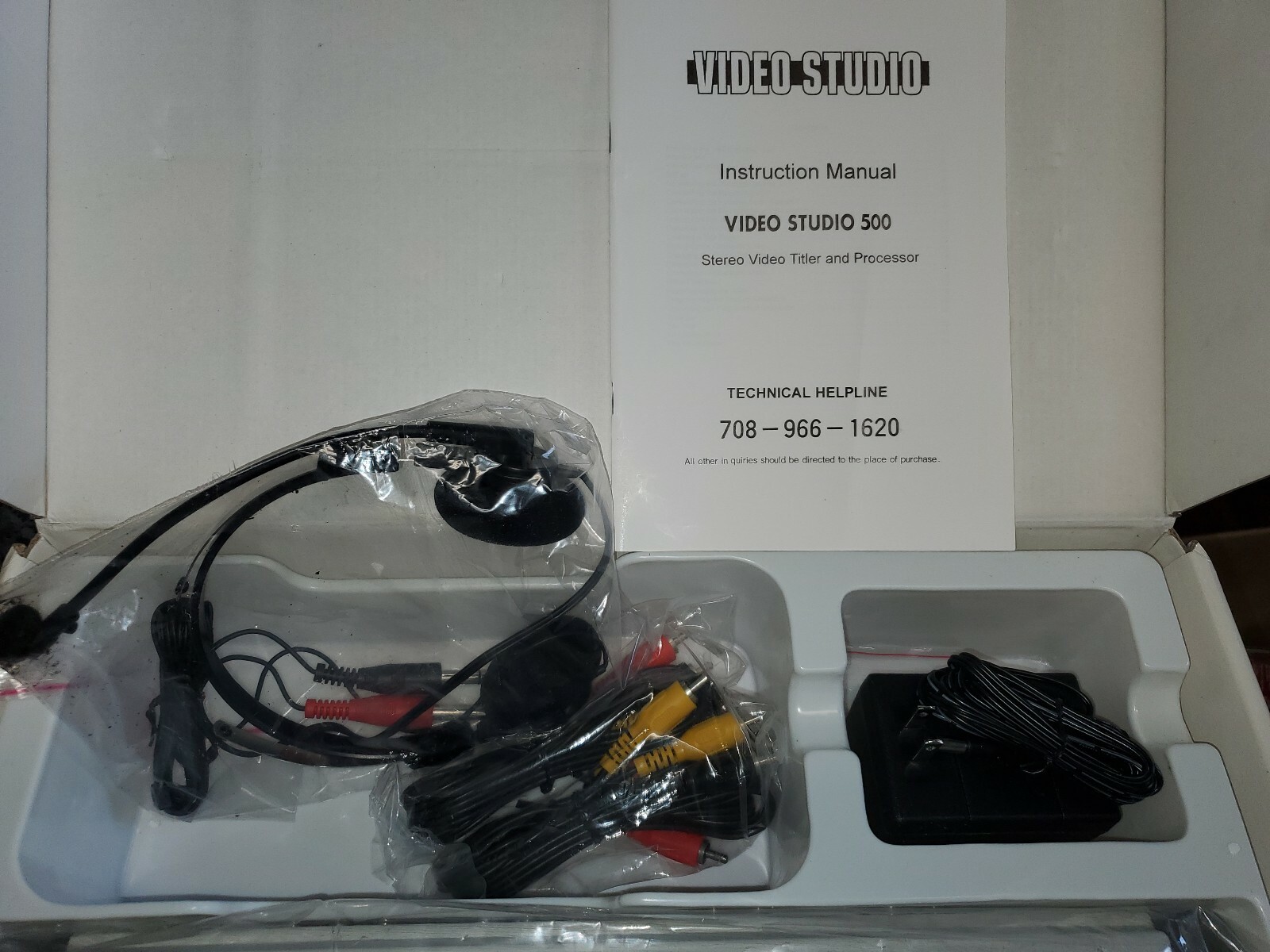 SIMA Video studio 500 stereo video titler and processor