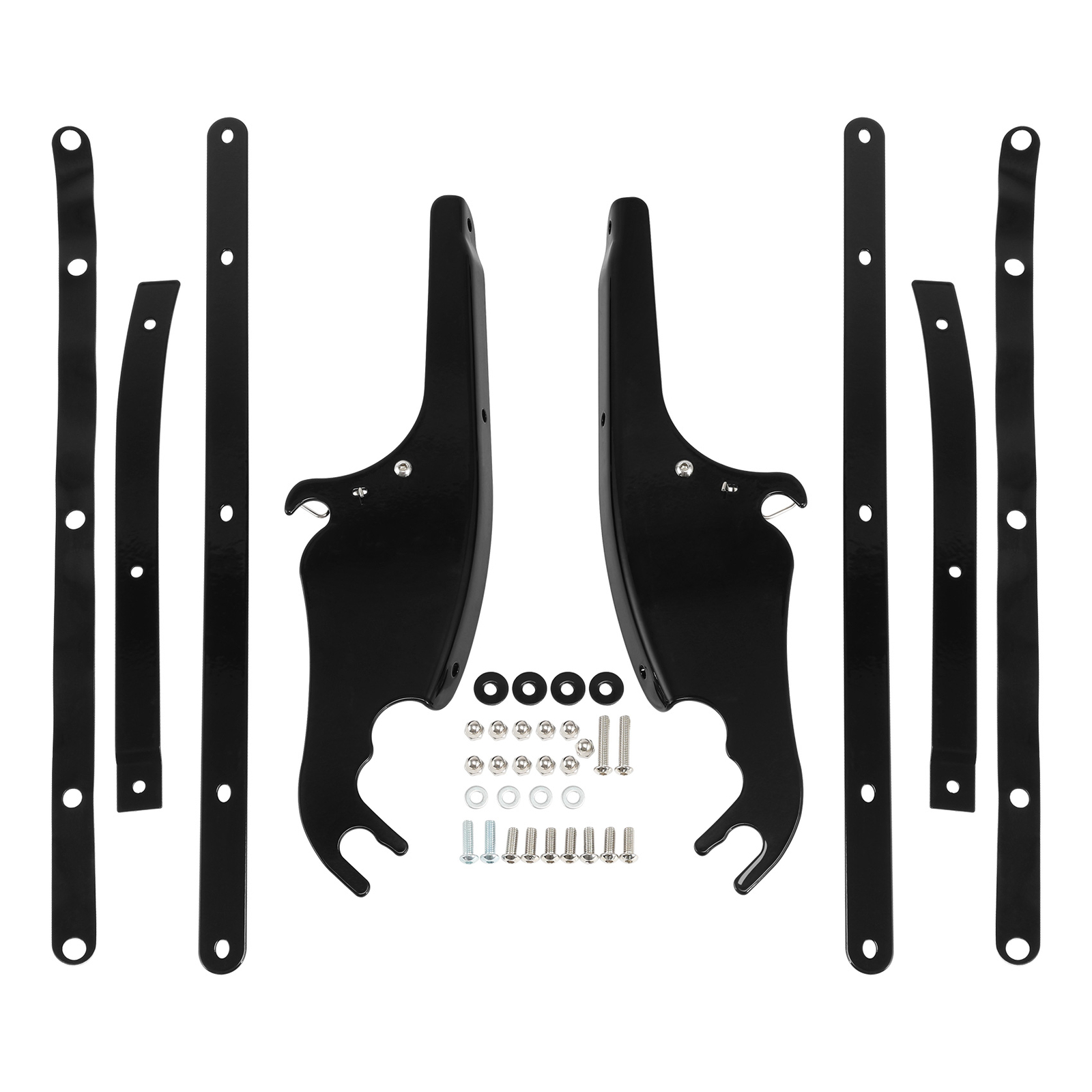 Windshield Bracket Mount Fit For Harley Heritage Softail Fatboy FLSTC 2000-2017