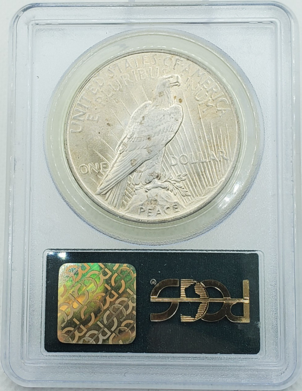 1923 Peace Silver Dollar PCGS MS64 OGH