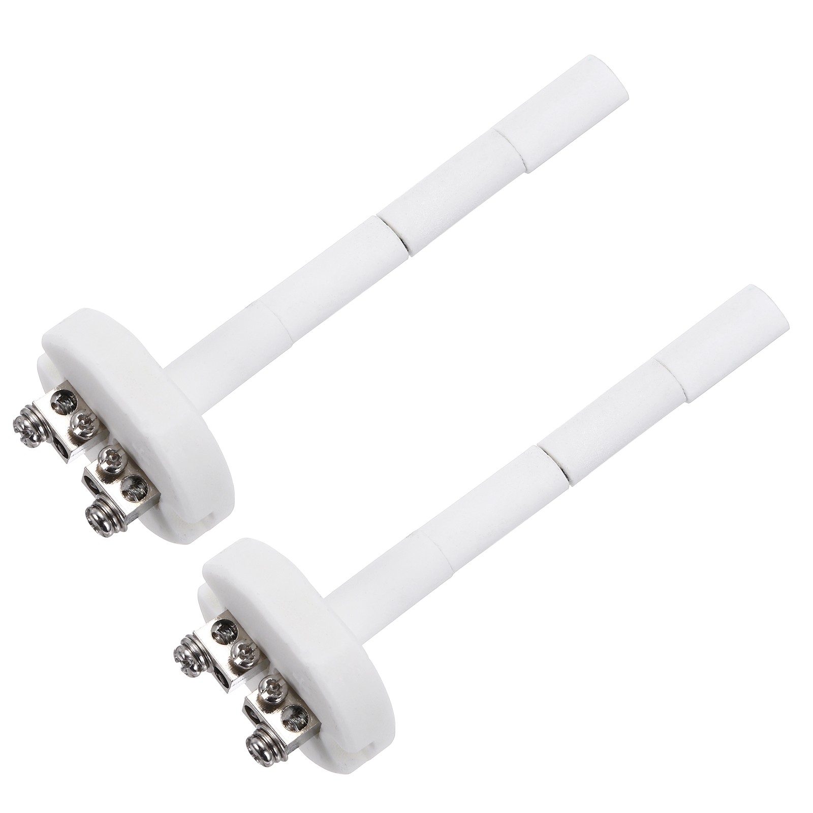 2Pcs K Type Ceramic Kiln Furnace Thermocouple for Muffle Furnace 2x100mm
