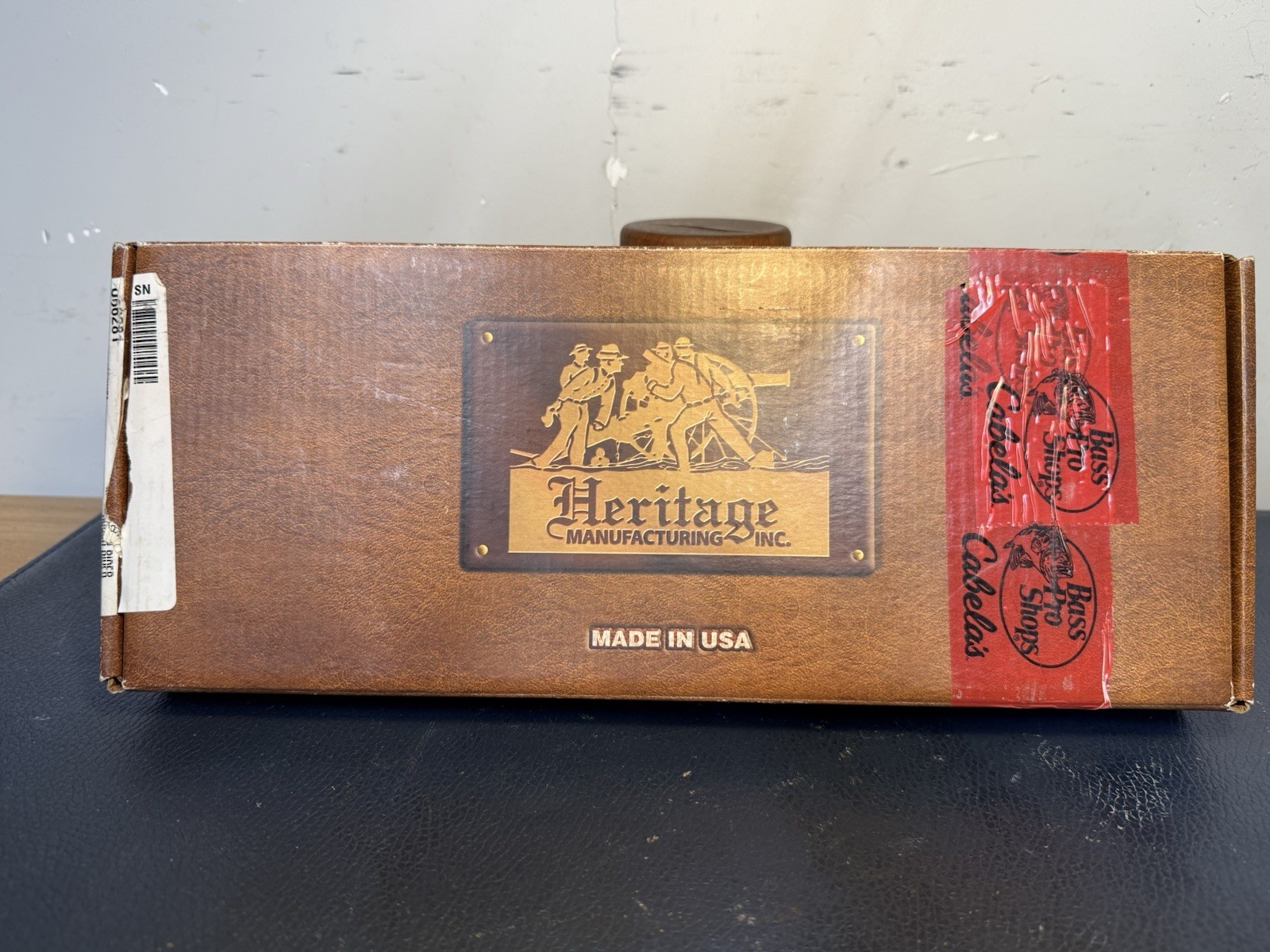 Heritage  Cardboard Shipping Box - Heritage Rough Rider Pistol .22 LR Brown