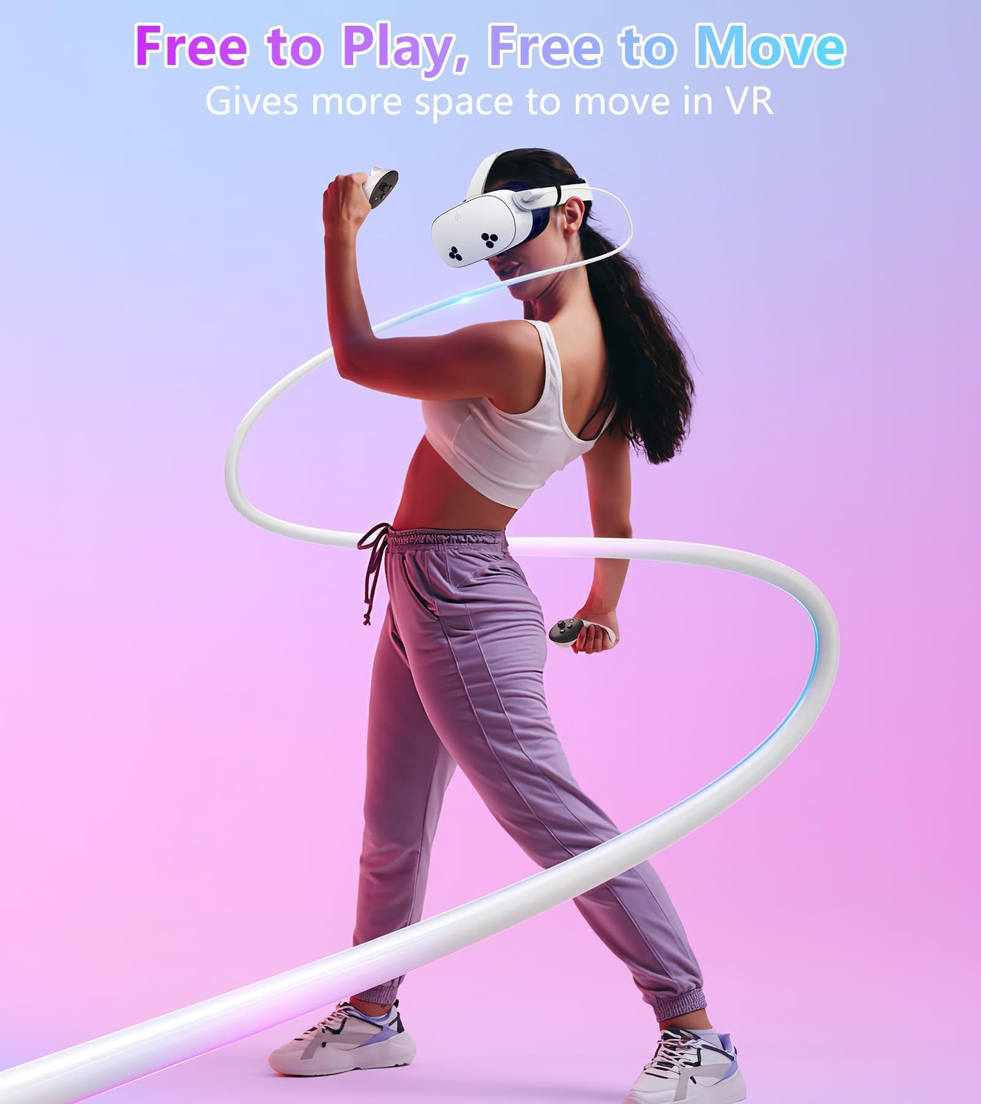 YRXVW Link Cable 10FT Compatible with Meta/Oculus Quest 3S, Quest 3, Quest 2/...