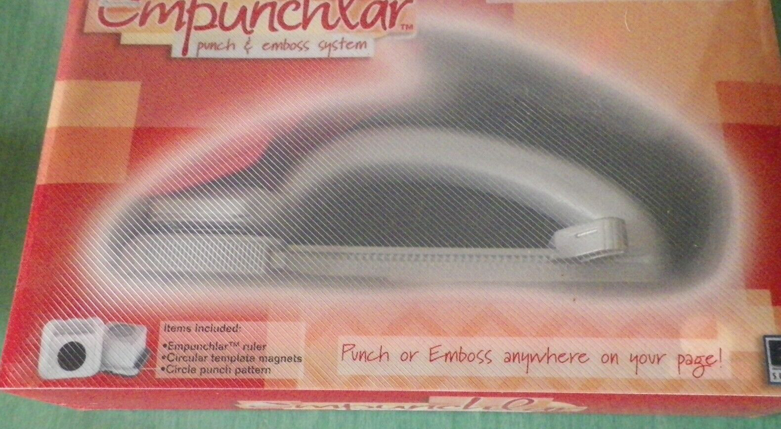 EMPUNCHLAR Punch & Emboss System - EK Success - NEW!