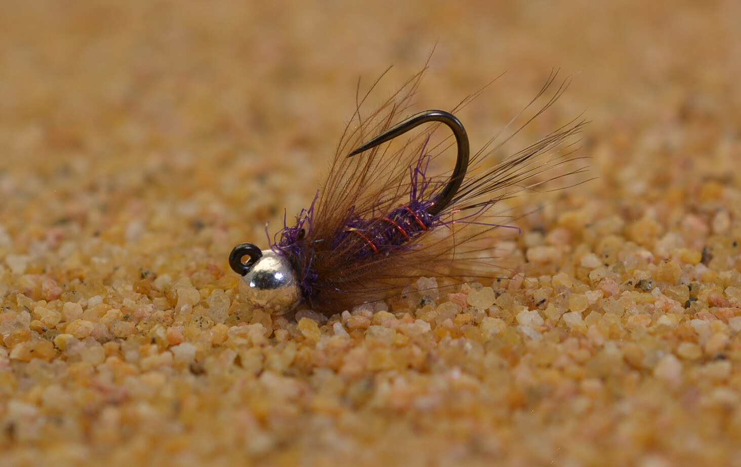 6 Flies - Tungsten Duracell Jig Head Fly - Euro nymph - Hanak Hook