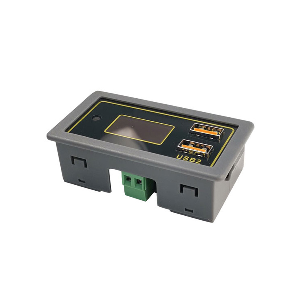 ZK-BC 12V 24V Lead-acid Lithium Battery Voltmeter Ammeter 18650 Capacity Tester