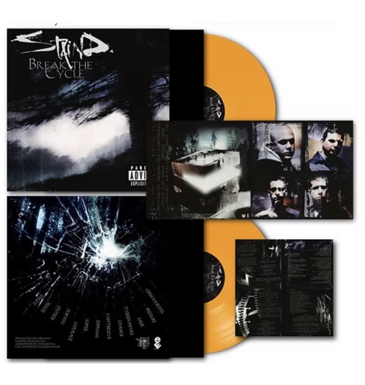 Staind - Break The Cycle 2LP Orange Colored Vinyl New Sealed Not Live