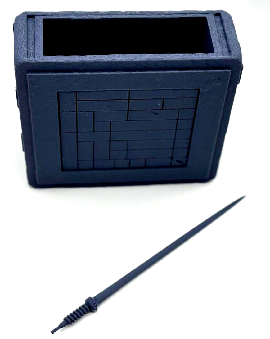 Dune Pain Box with Gom Jabbar Replica For Fantasy and Cosplay- 3D printed 2021