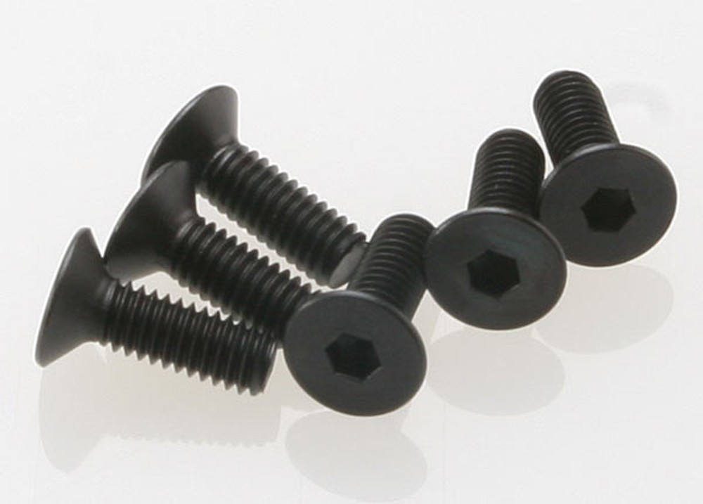 Traxxas 1/10 Rustler 4x4 Ultimate * Countersunk Machine Screws, 4x12mm * 2542