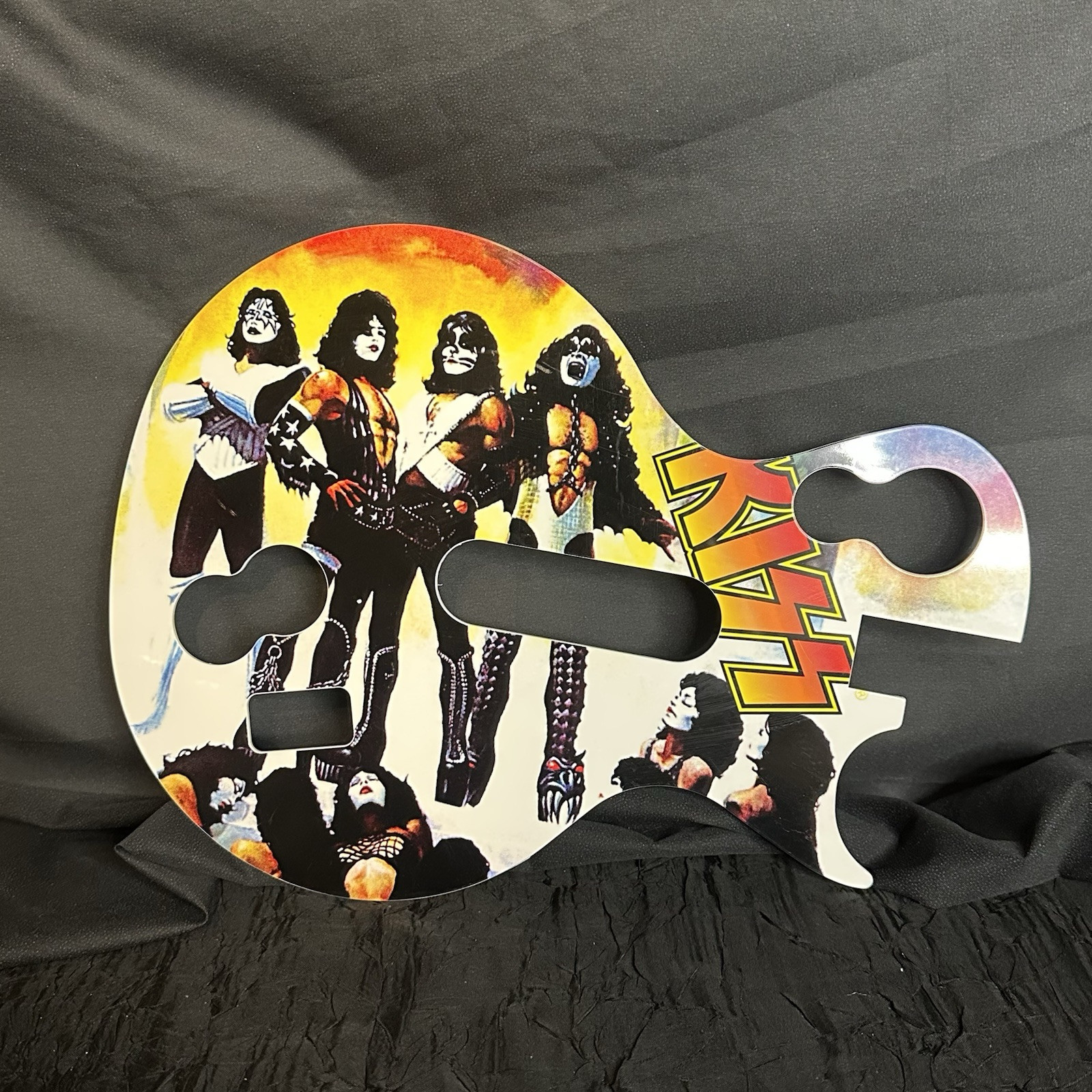 Guitar Hero PS3 Xbox 360 Kiss Faceplate for Les Paul Controller