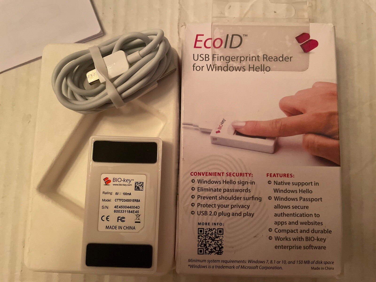 USB Fingerprint Reader