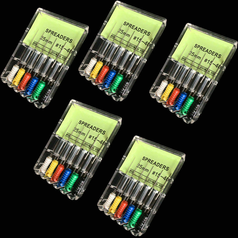 1 Pack Dental Spreaders Stainless Steel Endo File Root Canal 25mm 11 Size Select