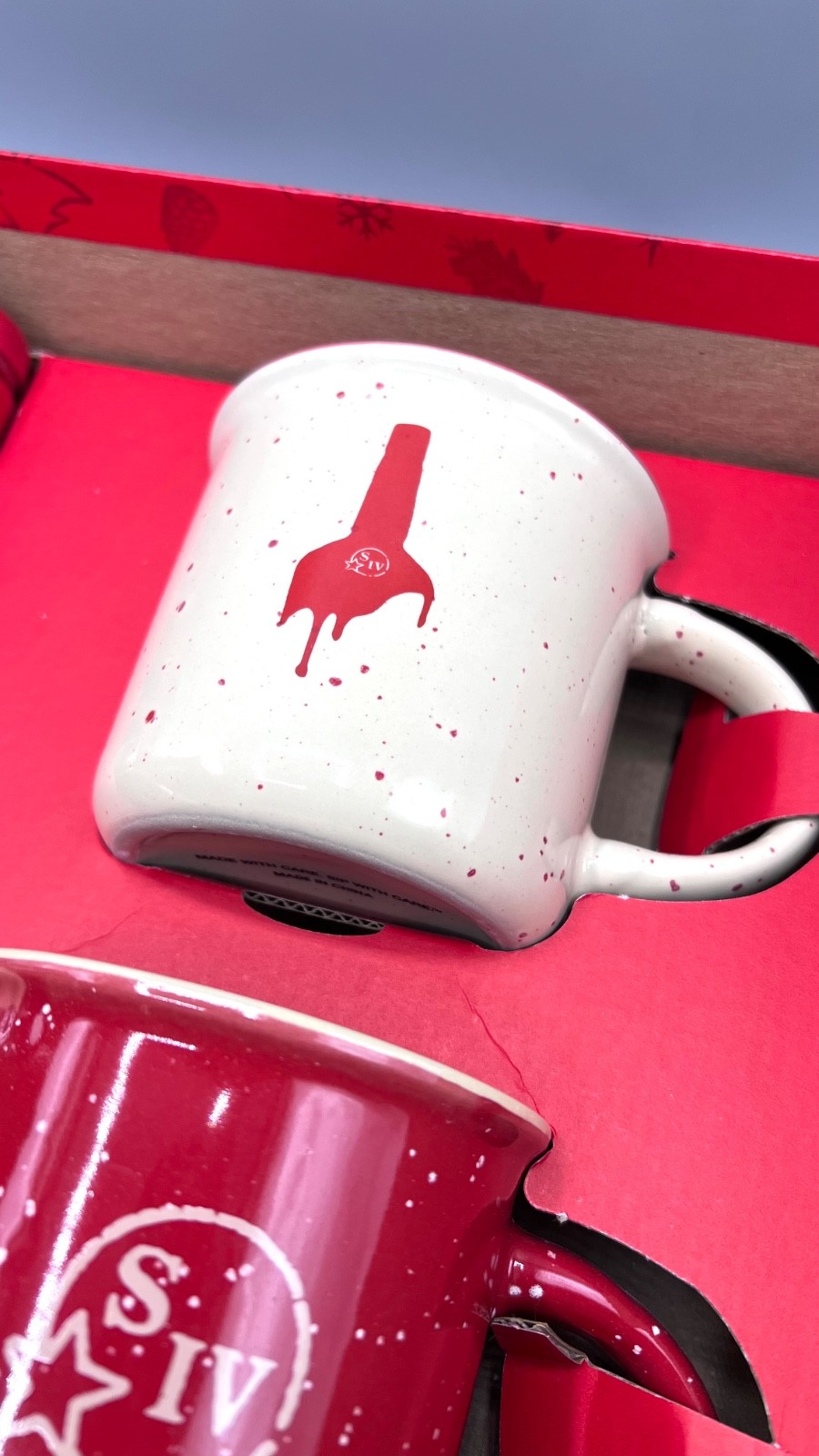 NEW Maker’s Mark Bourbon Limited Edition Whisky Mugs Set of 2 Ceramic Mugs w/Box