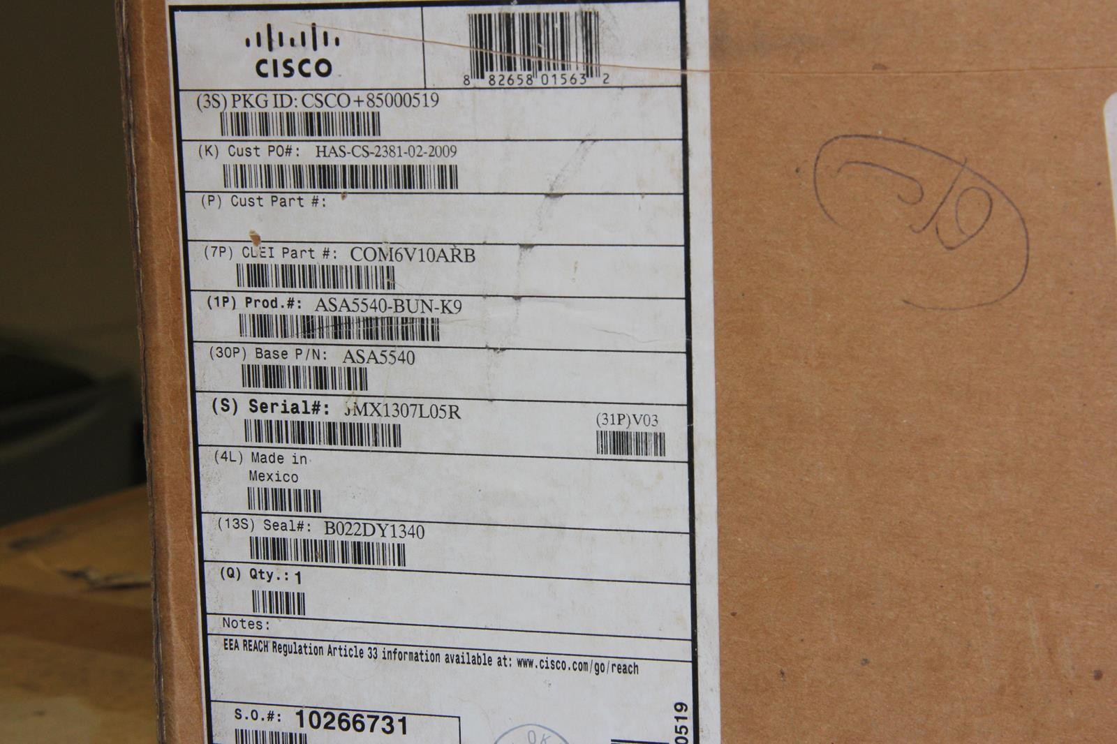 CISCO ASA5540-BUN-K9 Adaptive Security Appliance "NEW"