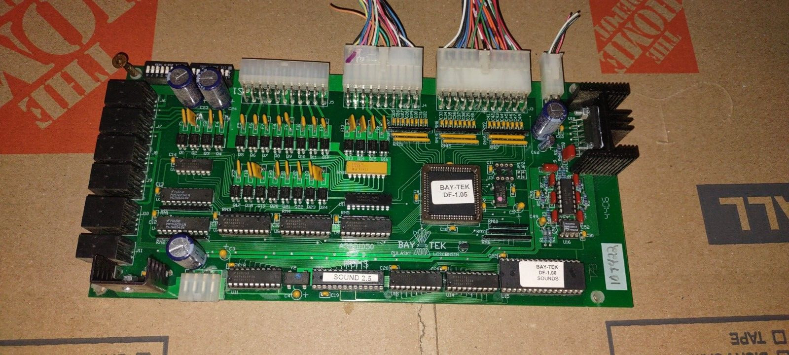 baytek deep freeze arcade redemption main pcb #12