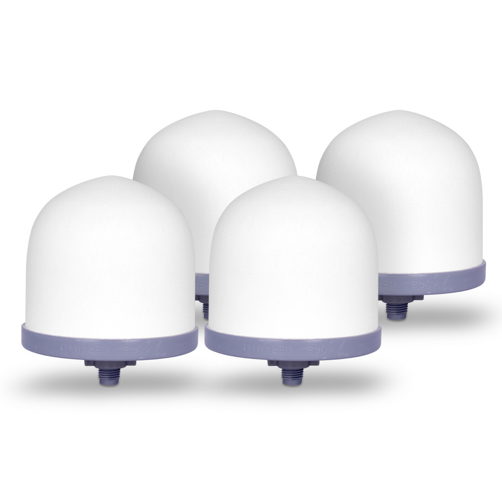 Replacement Ceramic Dome Water Filter 0.2 to 0.5 micron for Zen Systems 4 Pack