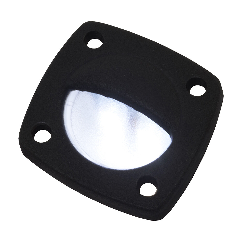 SEA DOG DELRIN LED UTILITY LIGHT WHITE LIGHT W/BLACK