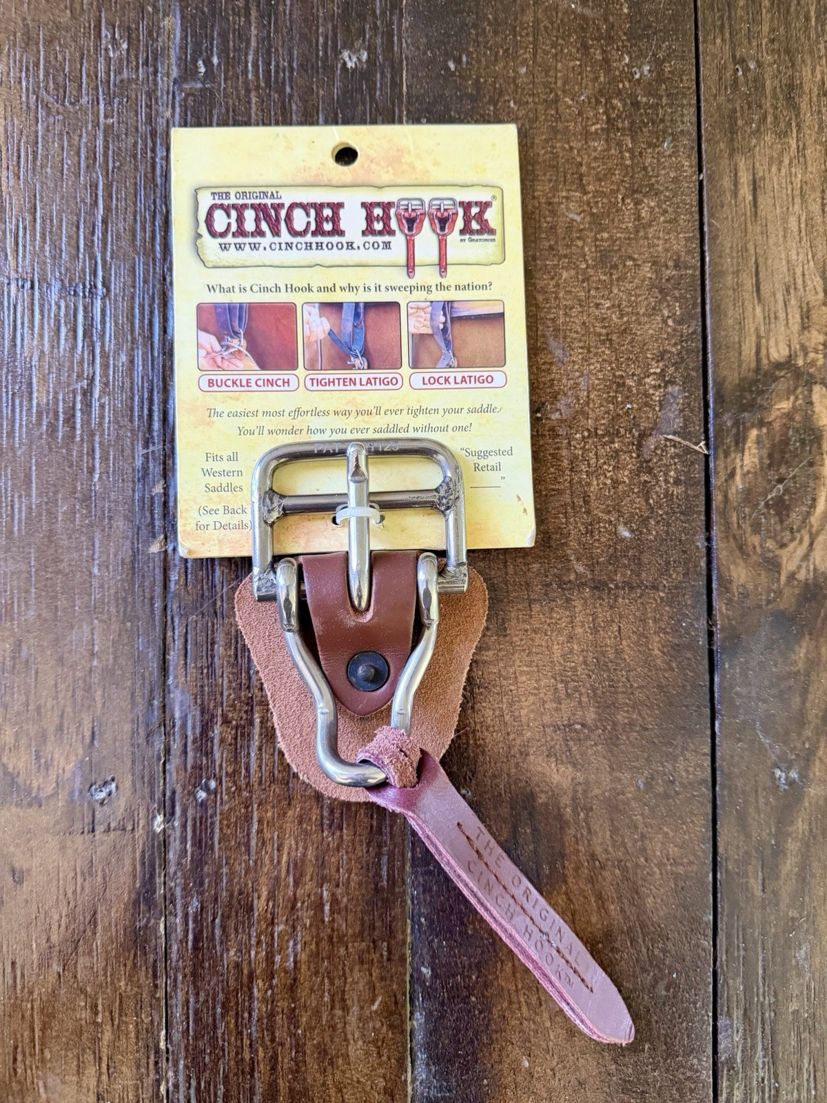 The Original “Cinch Hook” quick connect Latino buckle