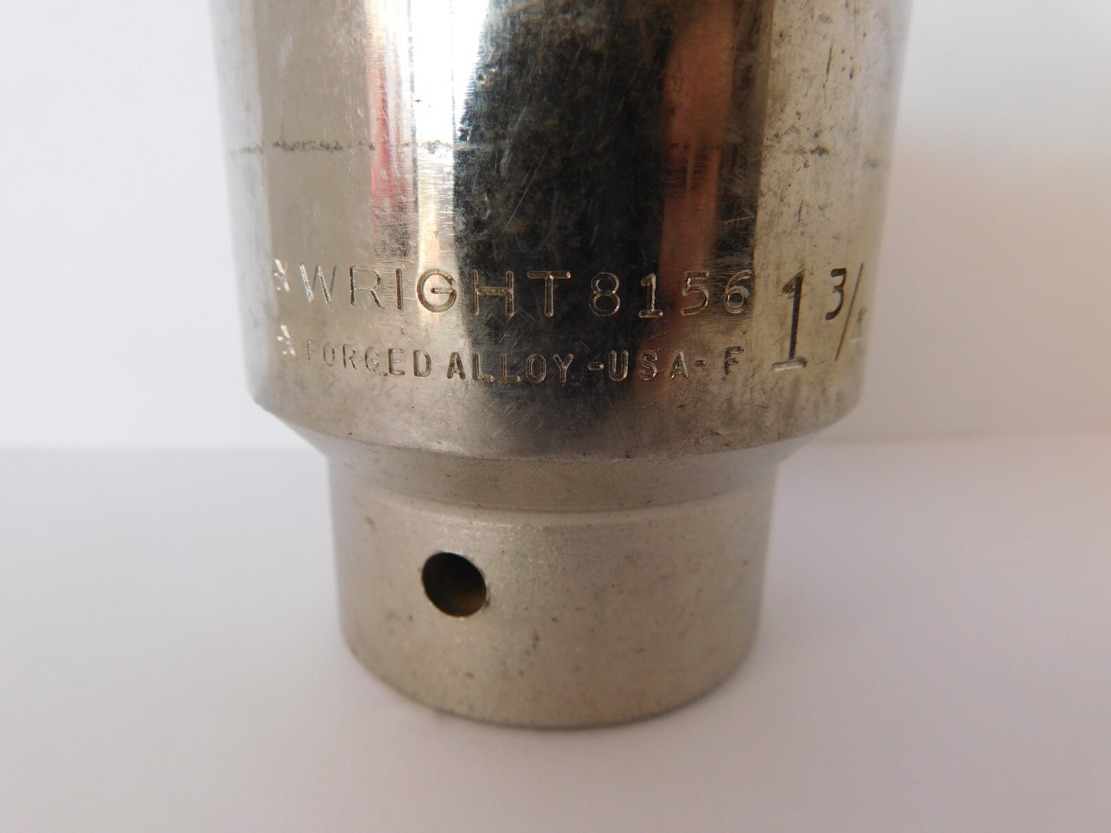 Wright Tools 1-3/4" SOCKET 8156 USA 12pt 1" DRIVE