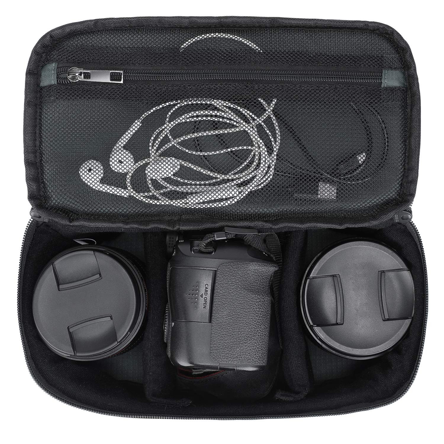 Water Resistant Camera Insert Bag With Sleeve Case Upgraded Version 2.0